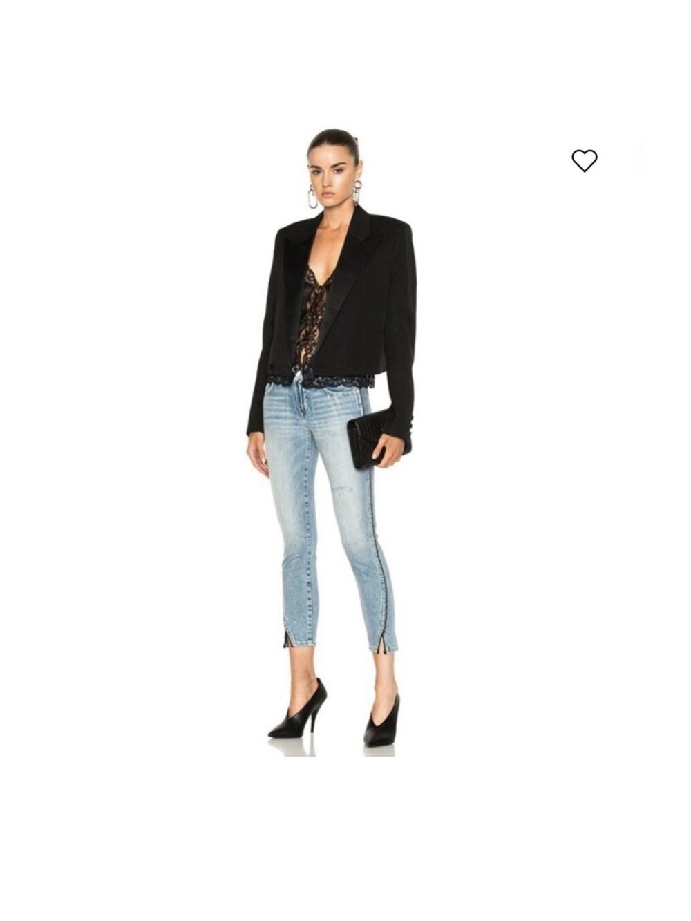 AMO Twist Sweet Cheeks Skinny Jeans Women’s Size 27